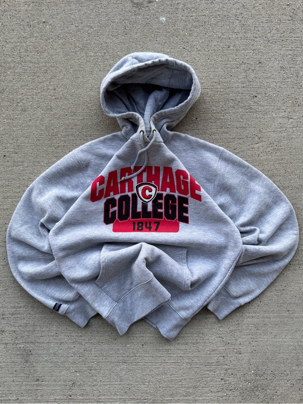 Vintage Carthage College Hoodie